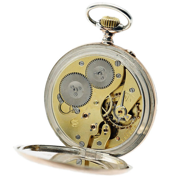 Swiss decorative IWC hand-engraved pocket watch Circa 1911 Swiss decorative IWC hand-engraved pocket watch Circa 1911