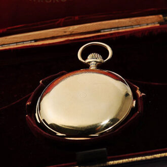 Swiss 18k yellow gold minute repeating watch Circa 1890 Swiss 18k yellow gold minute repeating watch Circa 1890