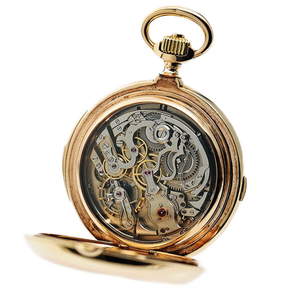 Swiss astronomic repeating watch with chronograph Circa 1890 Swiss astronomic repeating watch with chronograph Circa 1890
