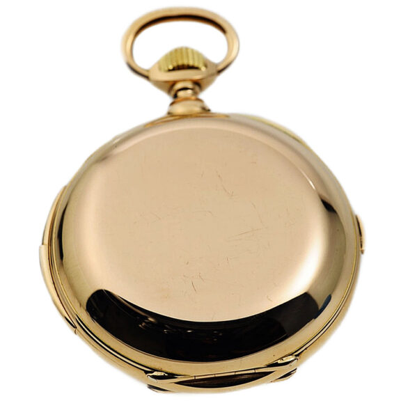 Swiss astronomic repeating watch with chronograph Circa 1890 Swiss astronomic repeating watch with chronograph Circa 1890