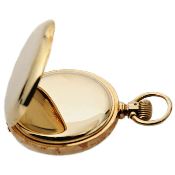 Swiss gold pocket watch for the American market Circa 1905 Swiss gold pocket watch for the American market Circa 1905