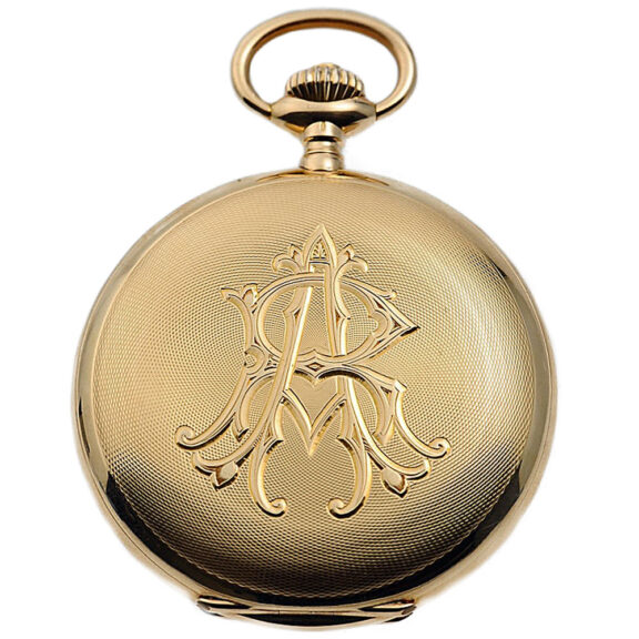 Swiss large gentleman's hunting cased dress watch Circa 1900 Swiss large gentleman's hunting cased dress watch Circa 1900