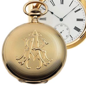 Swiss large gentleman's hunting cased dress watch Circa 1900