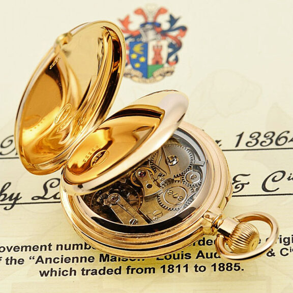 Swiss pocket watch with split-seconds chronograph Circa 1885 Swiss pocket watch with split-seconds chronograph Circa 1885