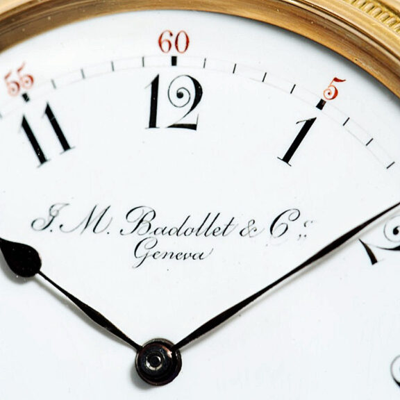 Swiss pink gold Pellaton’s one-minute Tourbillon Circa 1895 Swiss pink gold Pellaton’s one-minute Tourbillon Circa 1895