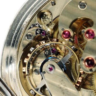 Swiss silver hunting cased chronometer watch Circa 1875 Swiss silver hunting cased chronometer watch Circa 1875