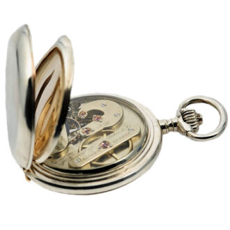 Swiss silver hunting cased chronometer watch Circa 1875 Swiss silver hunting cased chronometer watch Circa 1875