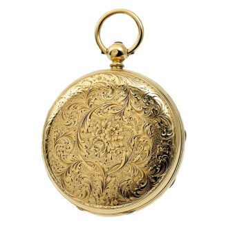 English chronometer with spring detent escapement Circa 1856