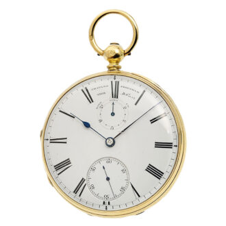 English chronometer with spring detent escapement Circa 1856