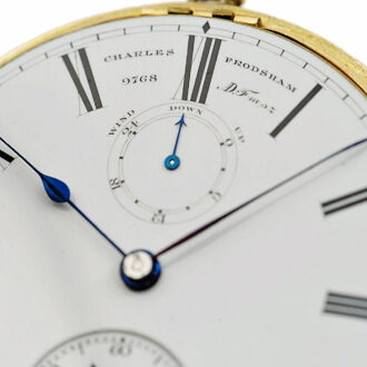 English chronometer with spring detent escapement Circa 1856