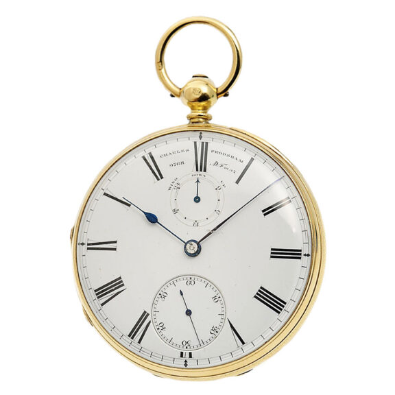 English chronometer with spring detent escapement Circa 1856 English chronometer with spring detent escapement Circa 1856
