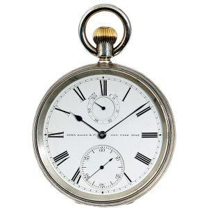 English chronometer with duo-in-uno hairspring Circa 1879