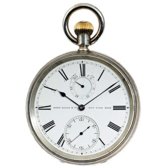 English chronometer with duo-in-uno hairspring Circa 1879