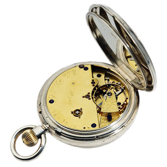 English chronometer with duo-in-uno hairspring Circa 1879 English chronometer with duo-in-uno hairspring Circa 1879