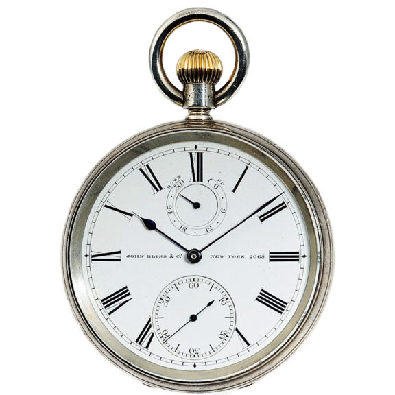 English chronometer with duo-in-uno hairspring Circa 1879