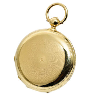 Swiss gold decorative precision pocket watch Circa 1871 Swiss gold decorative precision pocket watch Circa 1871