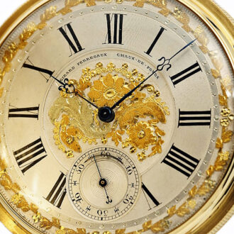 Swiss gold decorative precision pocket watch Circa 1871 Swiss gold decorative precision pocket watch Circa 1871