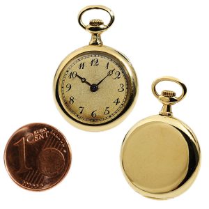 Swiss 18k gold miniature lady's pocket watch Circa 1905