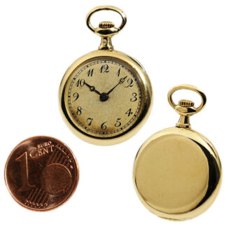 Swiss 18k gold miniature lady's pocket watch Circa 1905