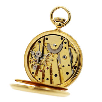 Swiss pocket watch with a rare two-coloured enamel dial Circa 1867 Swiss pocket watch with a rare two-coloured enamel dial Circa 1867