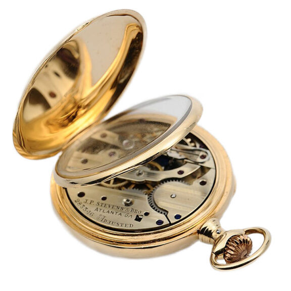 Swiss 14k gold gentleman's pocket watch Circa circa1905 Swiss 14k gold gentleman's pocket watch Circa circa1905