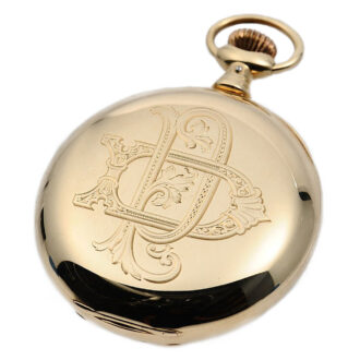 Swiss 14k gold gentleman's pocket watch Circa circa1905 Swiss 14k gold gentleman's pocket watch Circa circa1905