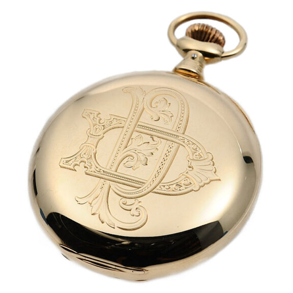 Swiss 14k gold gentleman's pocket watch Circa circa1905 Swiss 14k gold gentleman's pocket watch Circa circa1905