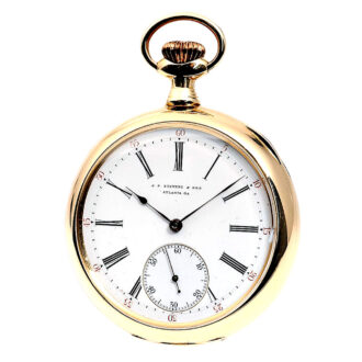 Swiss 14k gold gentleman's pocket watch Circa circa1905 Swiss 14k gold gentleman's pocket watch Circa circa1905