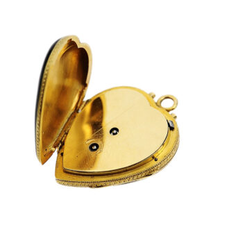 Swiss miniature watch in the shape of a heart Circa 1860