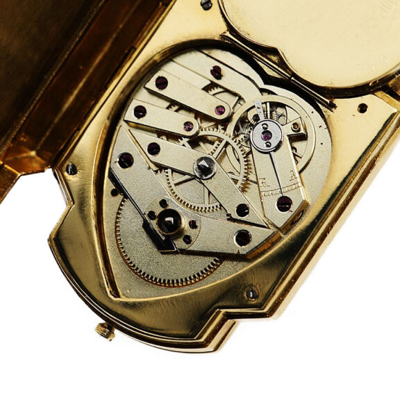 French diamond-set fob watch in the shape of a padlock Circa 1880 French diamond-set fob watch in the shape of a padlock Circa 1880
