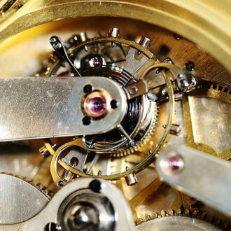 Swiss pocket watch with a one-minute tourbillon Circa 1868
