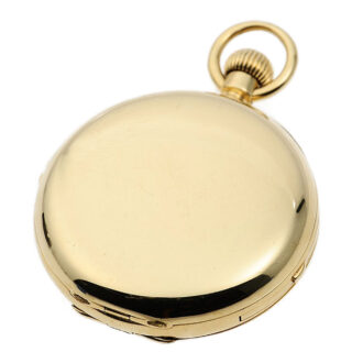 English gold repeating centre seconds lever watch Circa 1873