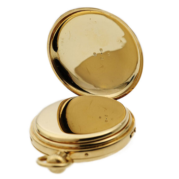 English gold repeating centre seconds lever watch Circa 1873 English gold repeating centre seconds lever watch Circa 1873