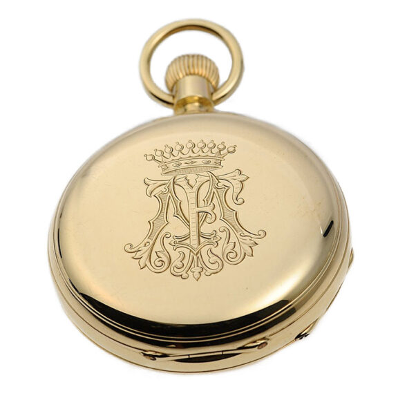 French gold pocket watch with one-minute tourbillon Circa 1835 French gold pocket watch with one-minute tourbillon Circa 1835