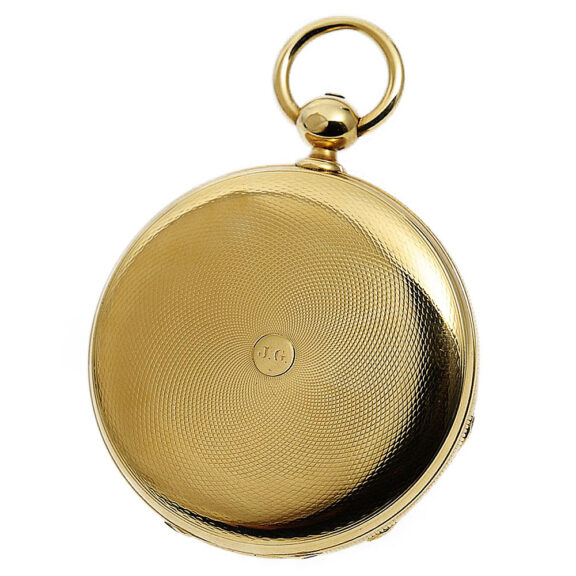 Elegant Danish hunting cased precision pocket watch Circa 1857 Elegant Danish hunting cased precision pocket watch Circa 1857