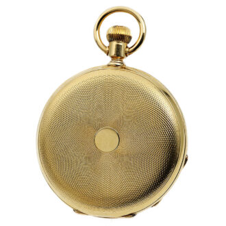 Elegant Danish hunting cased precision pocket watch Circa 1856