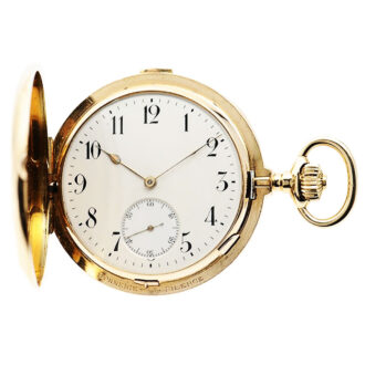 Swiss repeating pocket watch with Grande Sonnerie Circa 1900