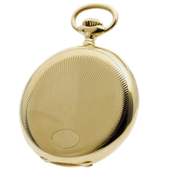Swiss large gold gentleman's pocket watch Circa 1920 Swiss large gold gentleman's pocket watch Circa 1920