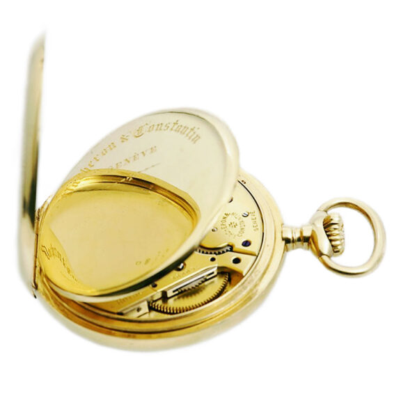 Swiss large gold gentleman's pocket watch Circa 1920 Swiss large gold gentleman's pocket watch Circa 1920