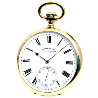 Swiss large gold gentleman's pocket watch Circa 1920