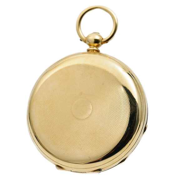English chronometer with pivoted detent escapement Circa 1860 English chronometer with pivoted detent escapement Circa 1860