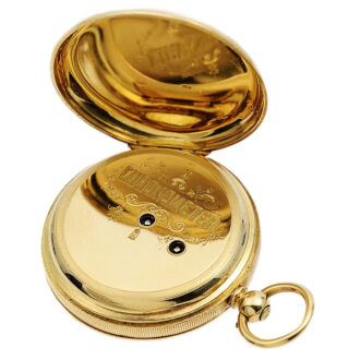 English chronometer with pivoted detent escapement Circa 1860
