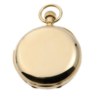 English 18k gold minute repeating pocket watch Circa 1880