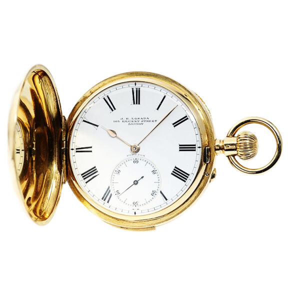 English 18k gold minute repeating pocket watch Circa 1880 English 18k gold minute repeating pocket watch Circa 1880