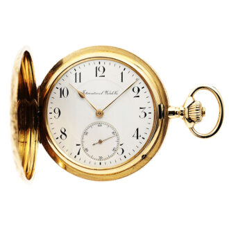 Swiss Schaffhausen pocket watch in a splendour case Circa 1908 Swiss Schaffhausen pocket watch in a splendour case Circa 1908