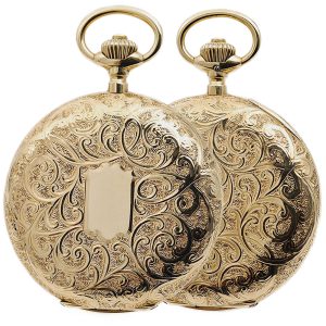 Swiss Schaffhausen pocket watch in a splendour case Circa 1908