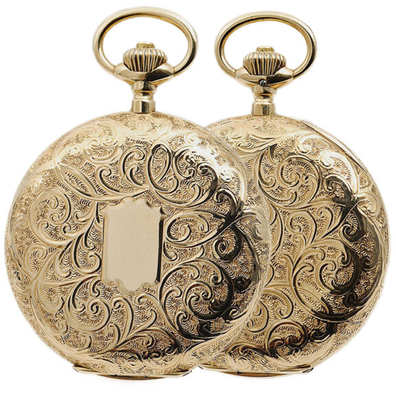 Swiss Schaffhausen pocket watch in a splendour case Circa 1908 Swiss Schaffhausen pocket watch in a splendour case Circa 1908