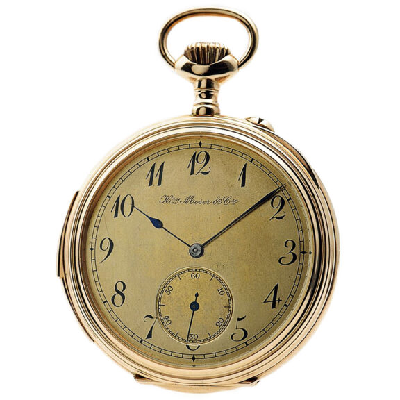 Swiss minute repeating 14k gold pocket watch Circa 1900