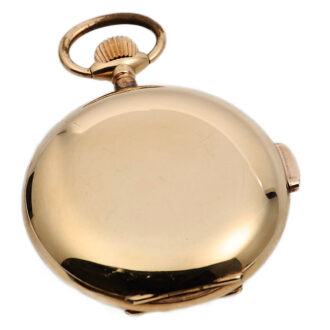 Swiss minute repeating hunting cased pocket watch Circa 1900