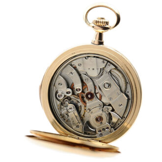 Swiss quarter repeating hunting cased pocket watch Circa 1900